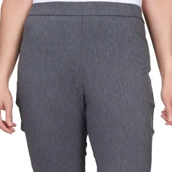 Alfred Dunner Classic Allure Fit Proportioned Pant with Elastic Comfort Waistband, Petite
