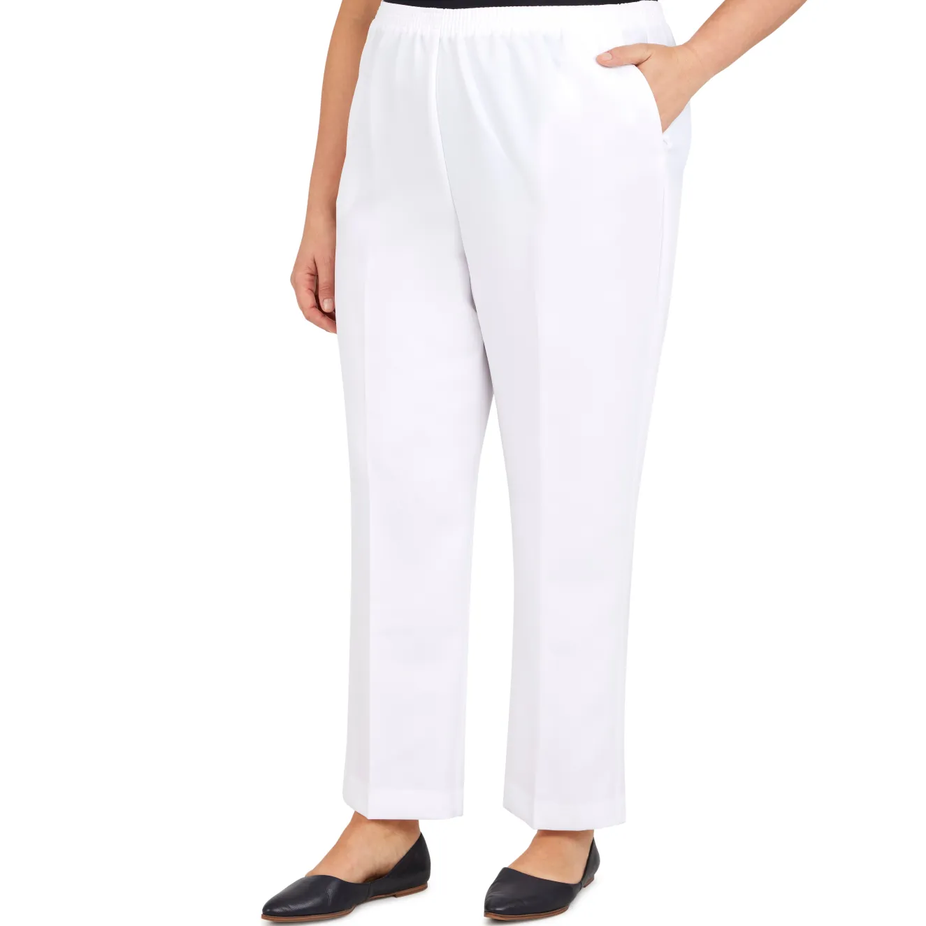 Alfred Dunner Classic Proportioned Pant, Plus