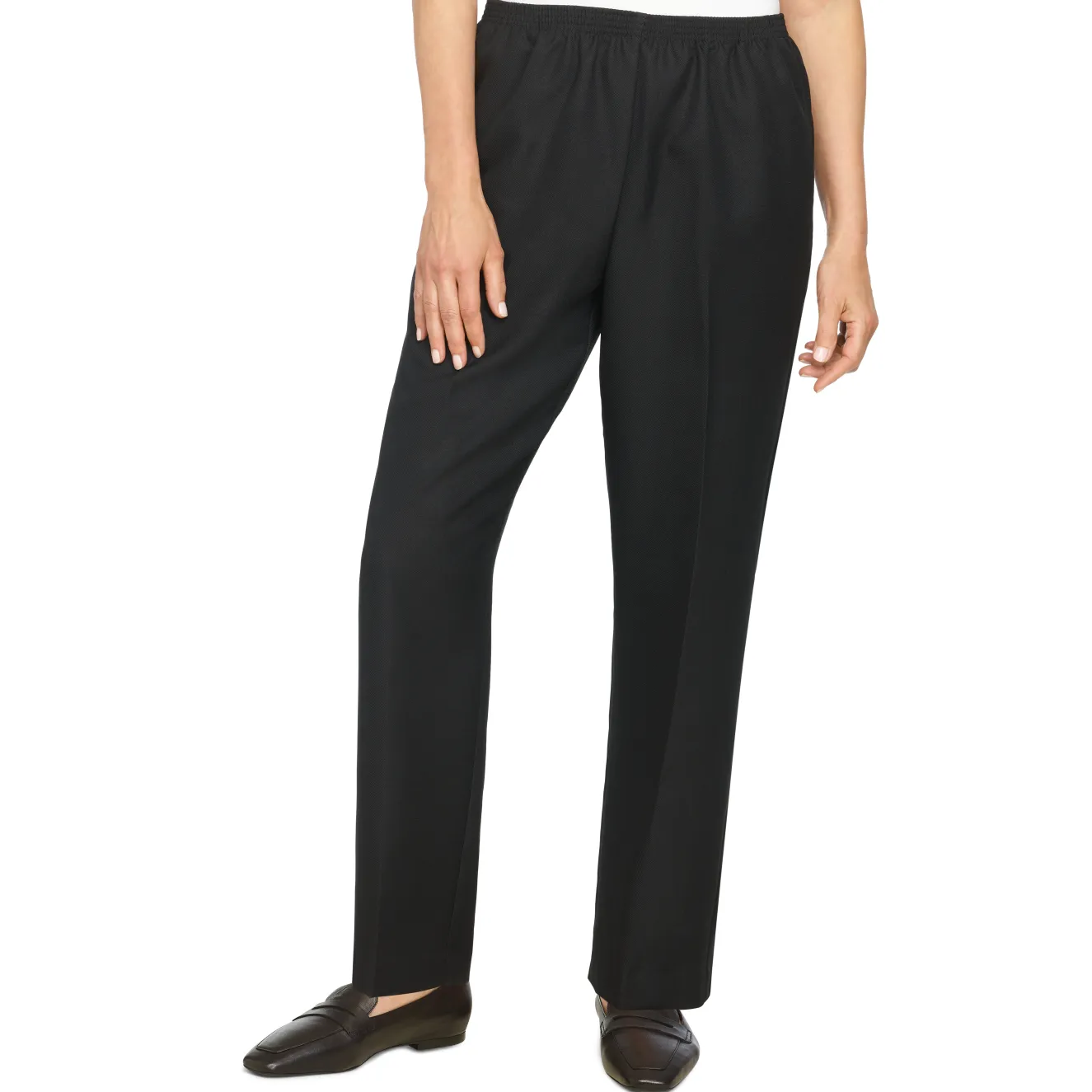 Alfred Dunner Classic Proportioned Pant Average Length, Petite