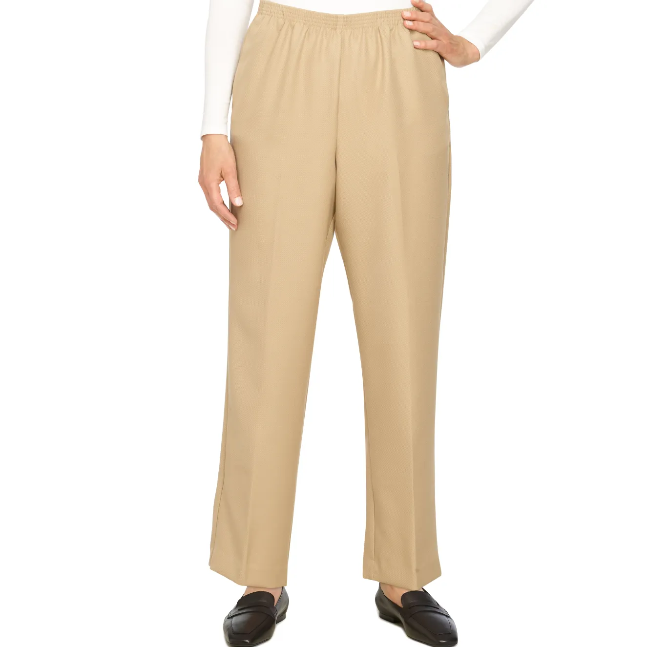 Alfred Dunner Classic Proportioned Pant Average Length, Petite