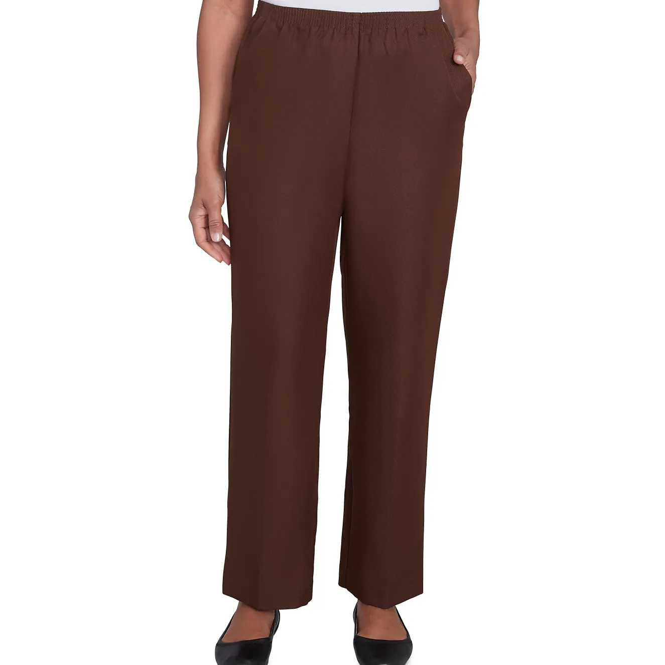 Alfred Dunner Classic Proportioned Pant, Average Length