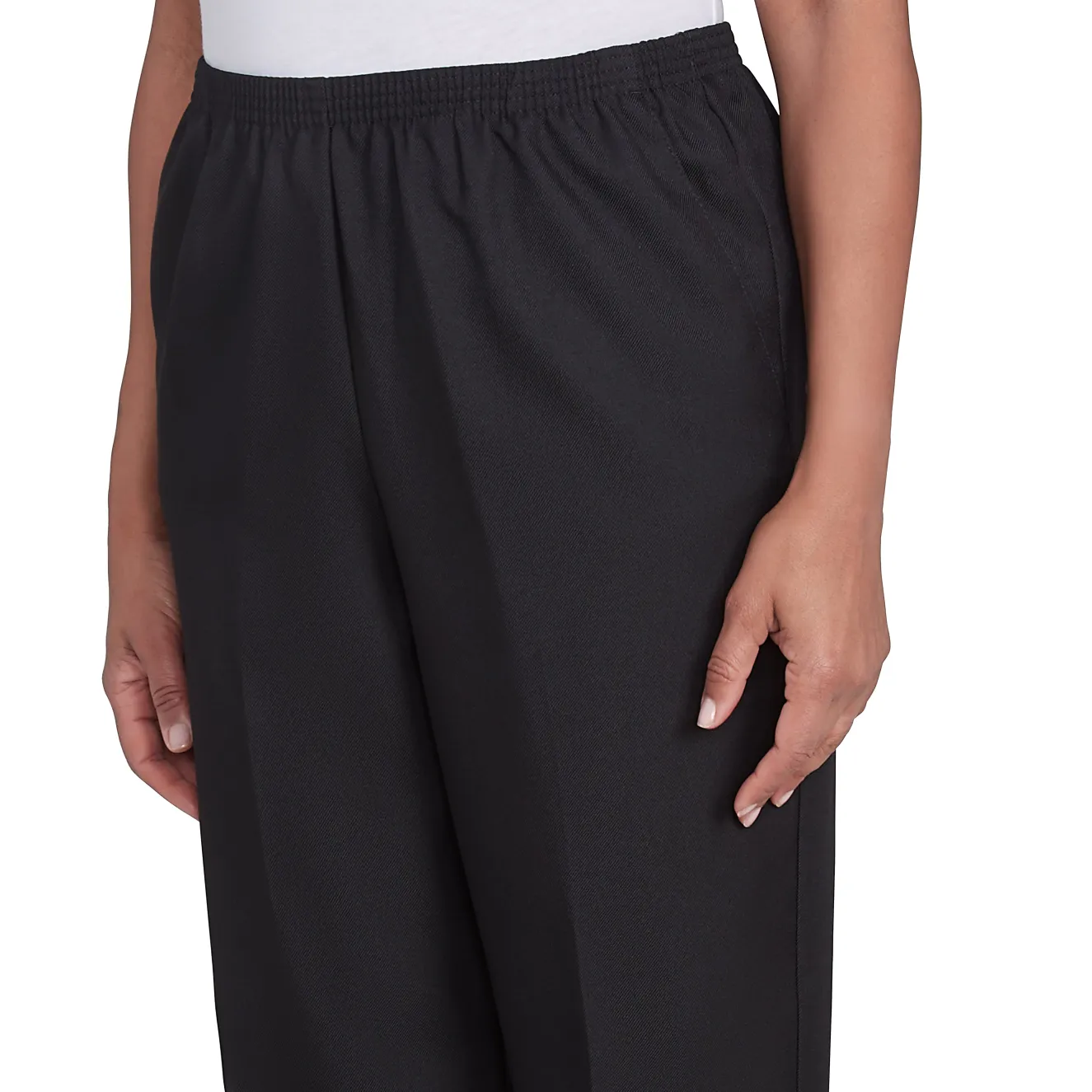 Alfred Dunner Classic Proportioned Pant, Average Length