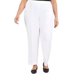 Alfred Dunner Classic Proportioned Pant Short Length, Plus