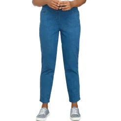 Alfred Dunner Super Stretch Mid-Rise Average Length Pant