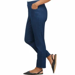 Alfred Dunner Super Stretch Mid-Rise Short Length Pant