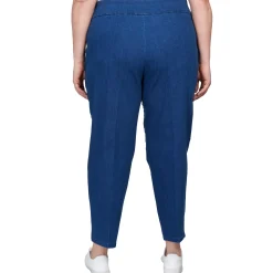 Alfred Dunner Super Stretch Mid-Rise Short Length Pant, Plus