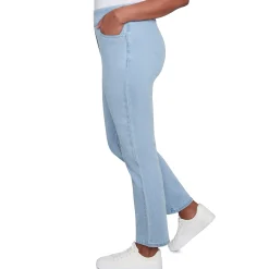 Alfred Dunner Super Stretch Mid-Rise Short Length Pant, Petite