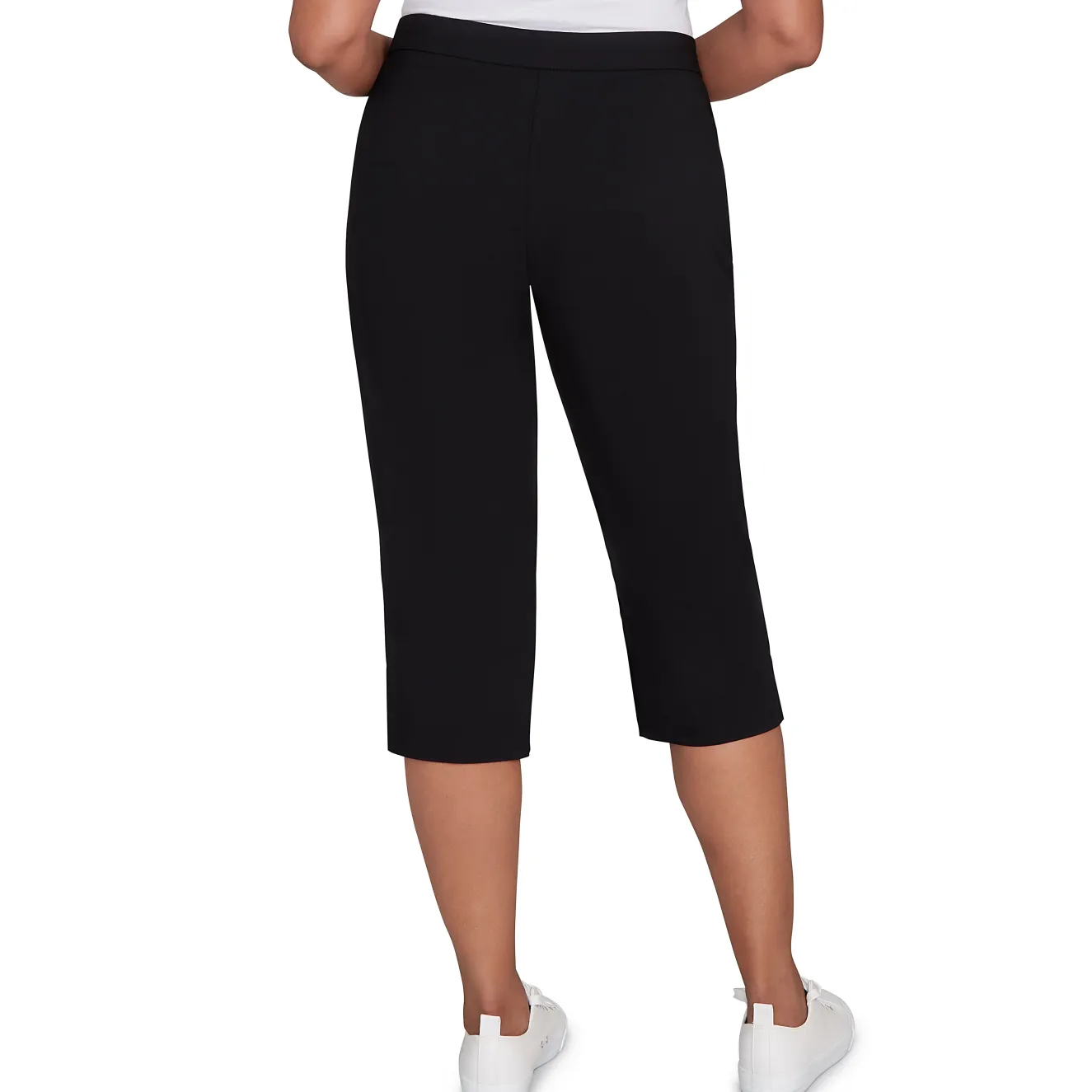 Alfred Dunner Women's Allure Stretch Clamdigger Pant