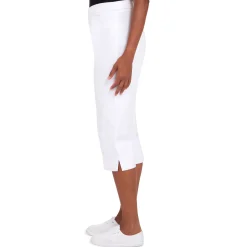 Alfred Dunner Women's Allure Stretch Clamdigger Pant