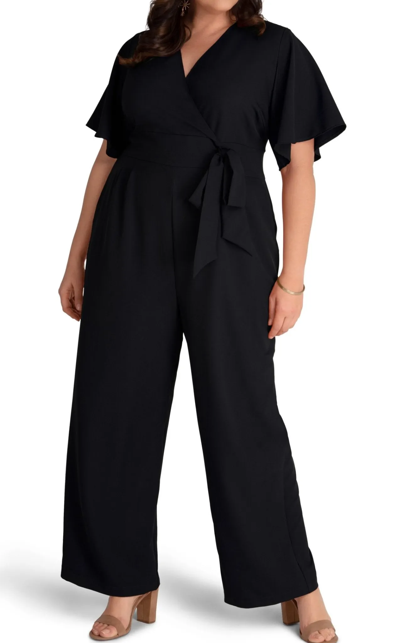 Charisma Crepe Jumpsuit - Plus