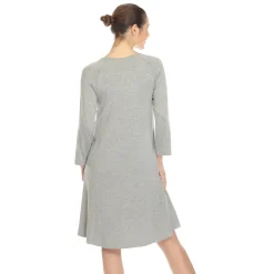 Criss Cross Neckline Swing Midi Dress