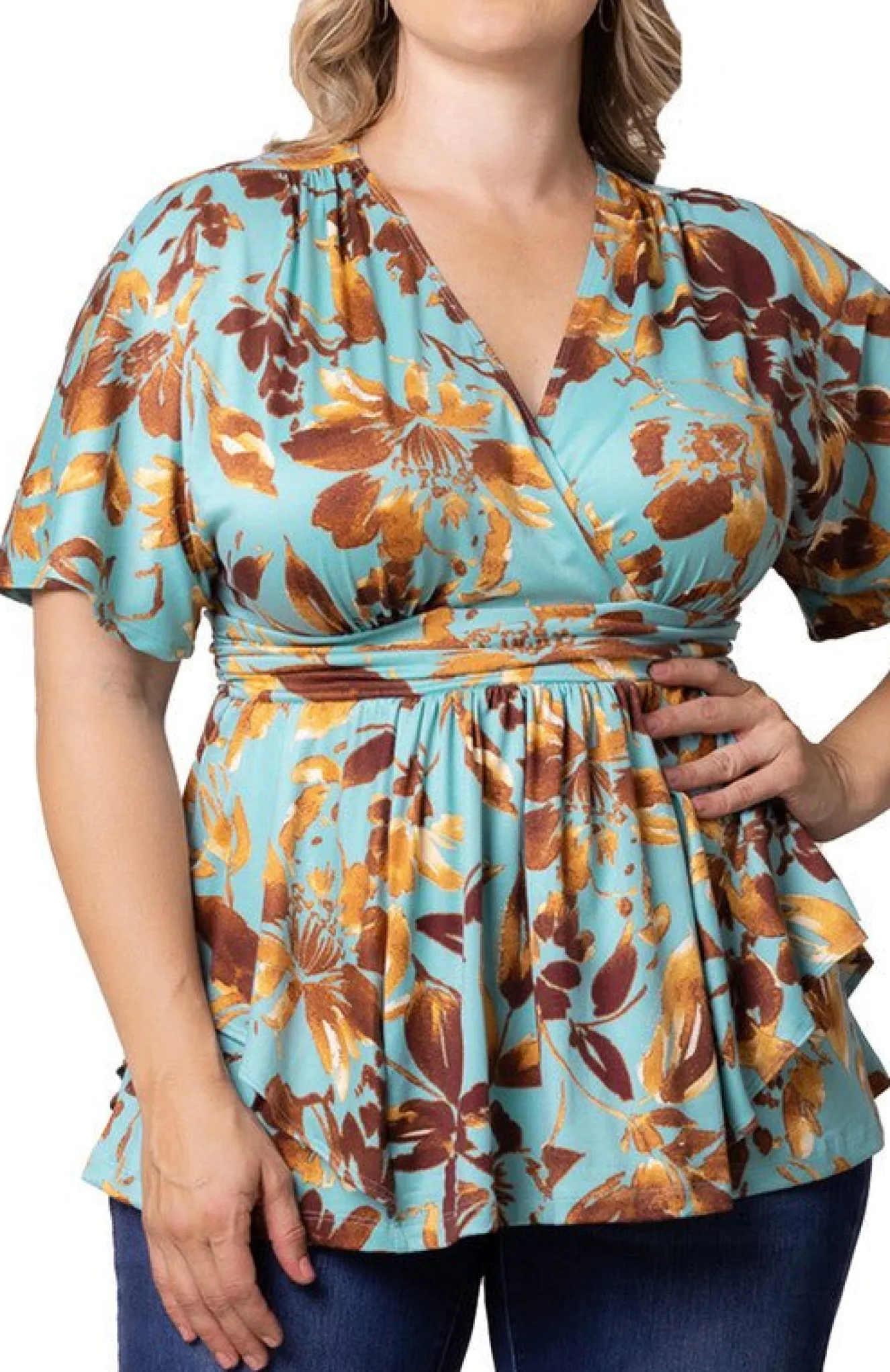 Encore Print Top - Plus