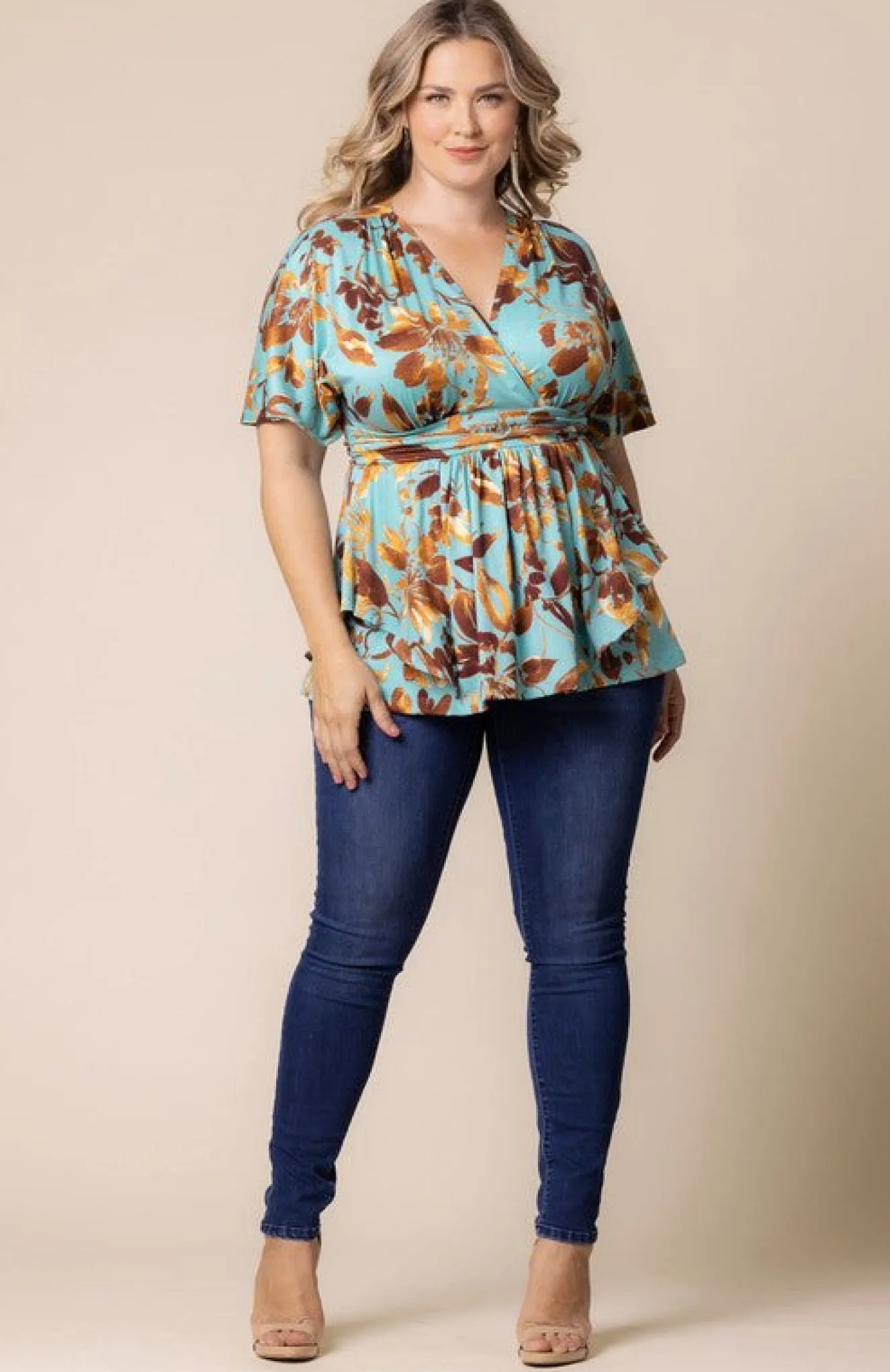 Encore Print Top - Plus
