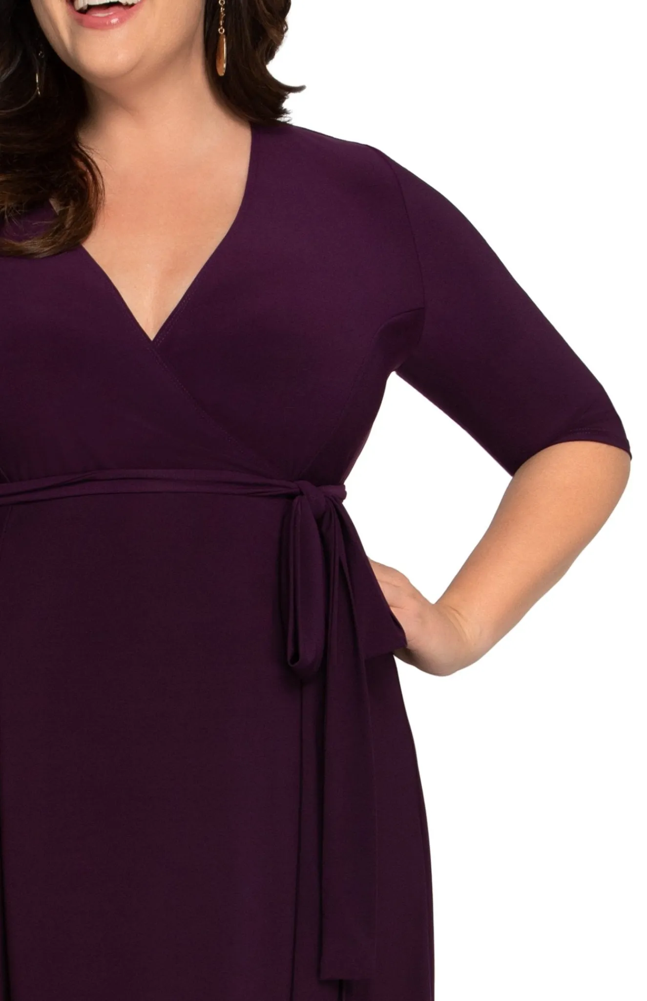 Essential Wrap Dress - Plus