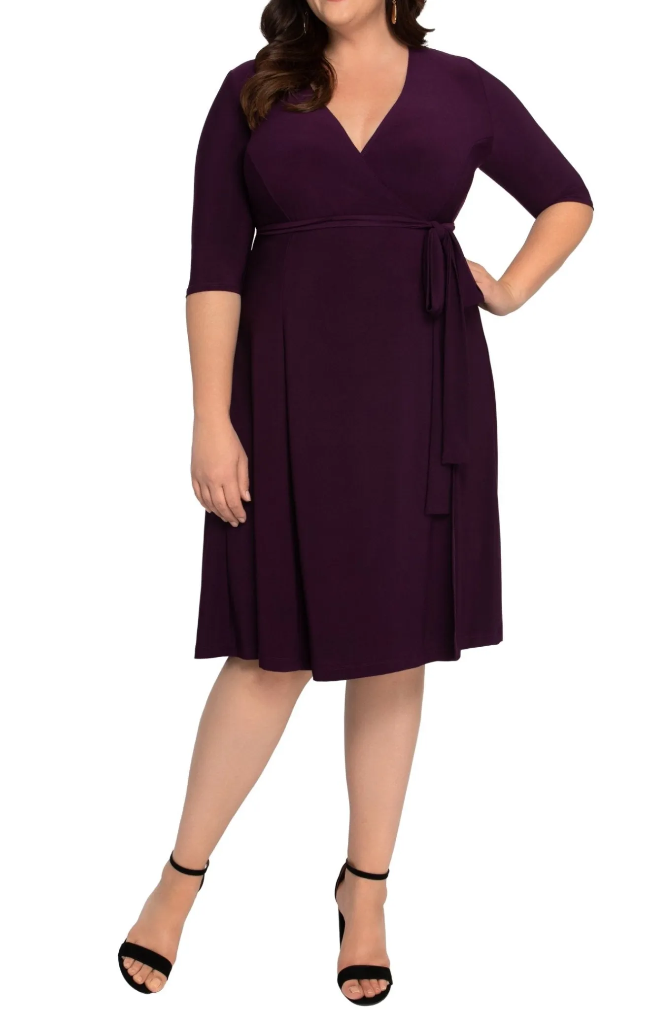 Essential Wrap Dress - Plus
