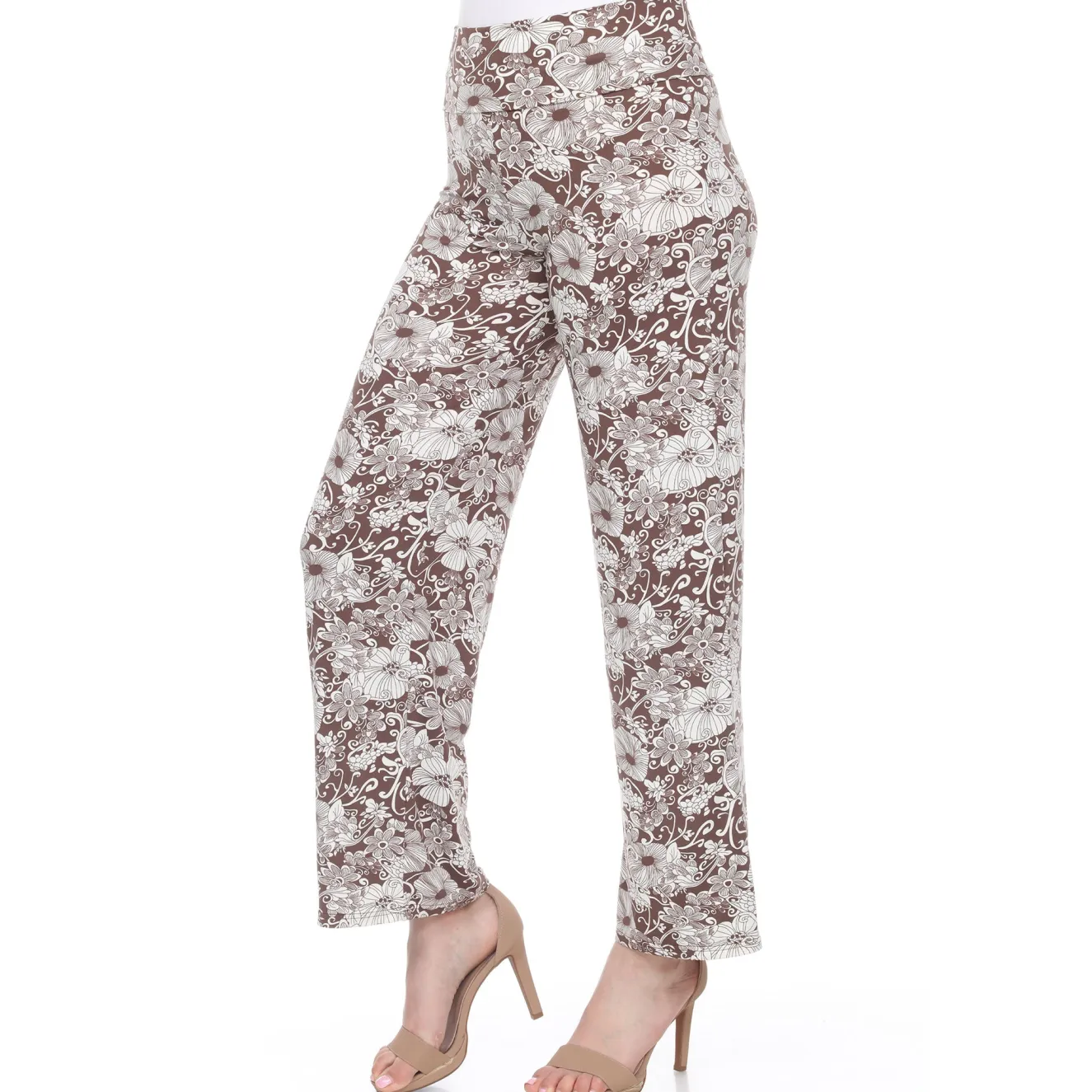 Floral Paisley Palazzo Pants