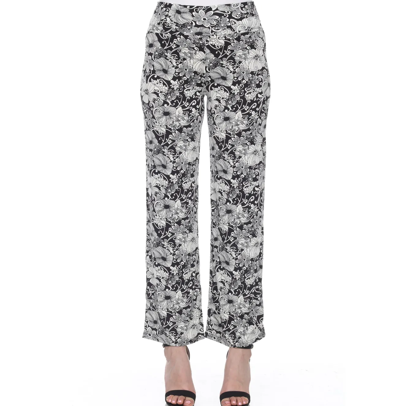 Floral Paisley Palazzo Pants