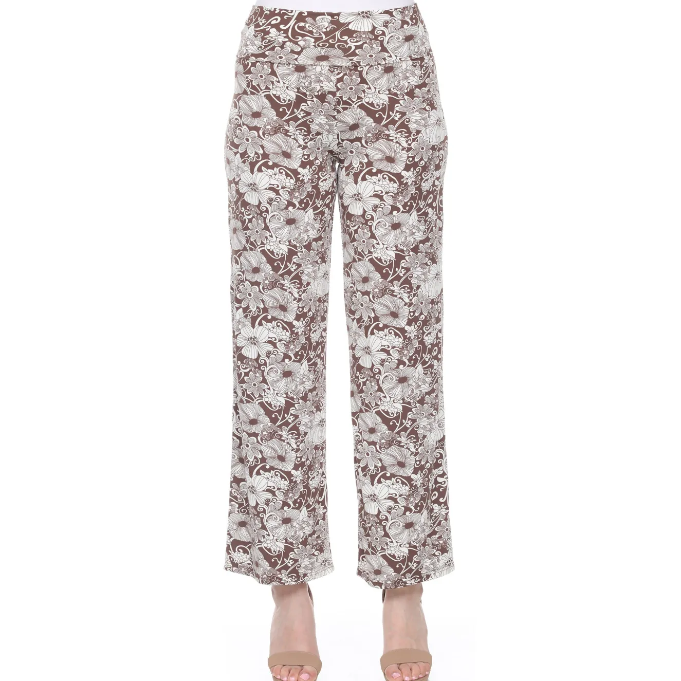 Floral Paisley Palazzo Pants