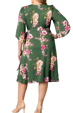 Gemini Wrap Dress - Plus