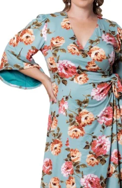 Gemini Wrap Dress - Plus