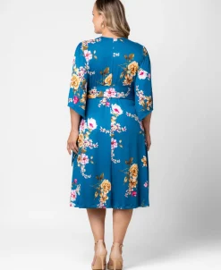 Gemini Wrap Dress - Plus