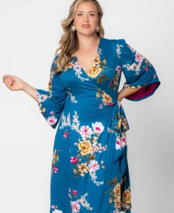 Gemini Wrap Dress - Plus