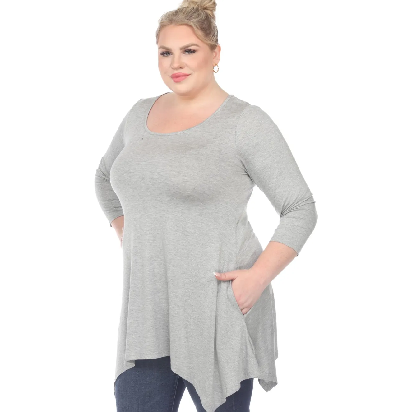 Makayla Tunic Top - Plus