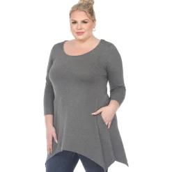 Makayla Tunic Top - Plus