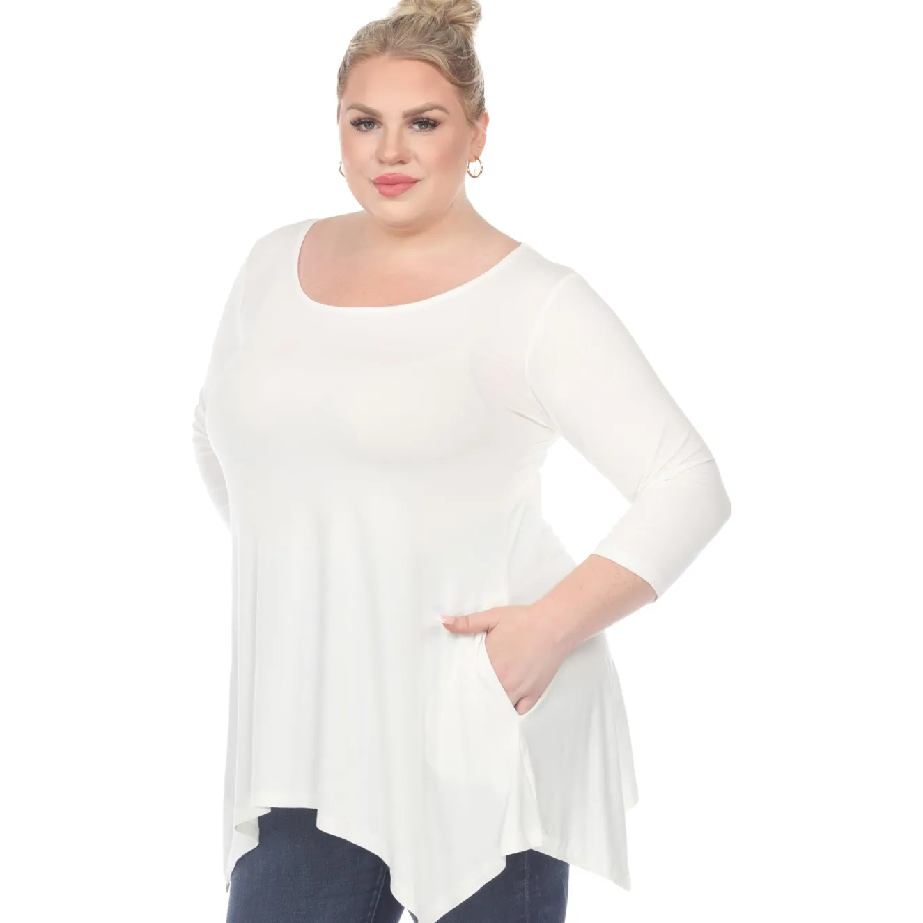 Makayla Tunic Top - Plus