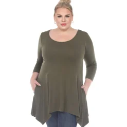 Makayla Tunic Top - Plus