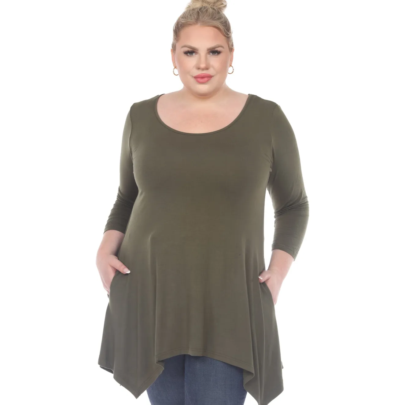 Makayla Tunic Top - Plus