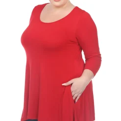 Makayla Tunic Top - Plus