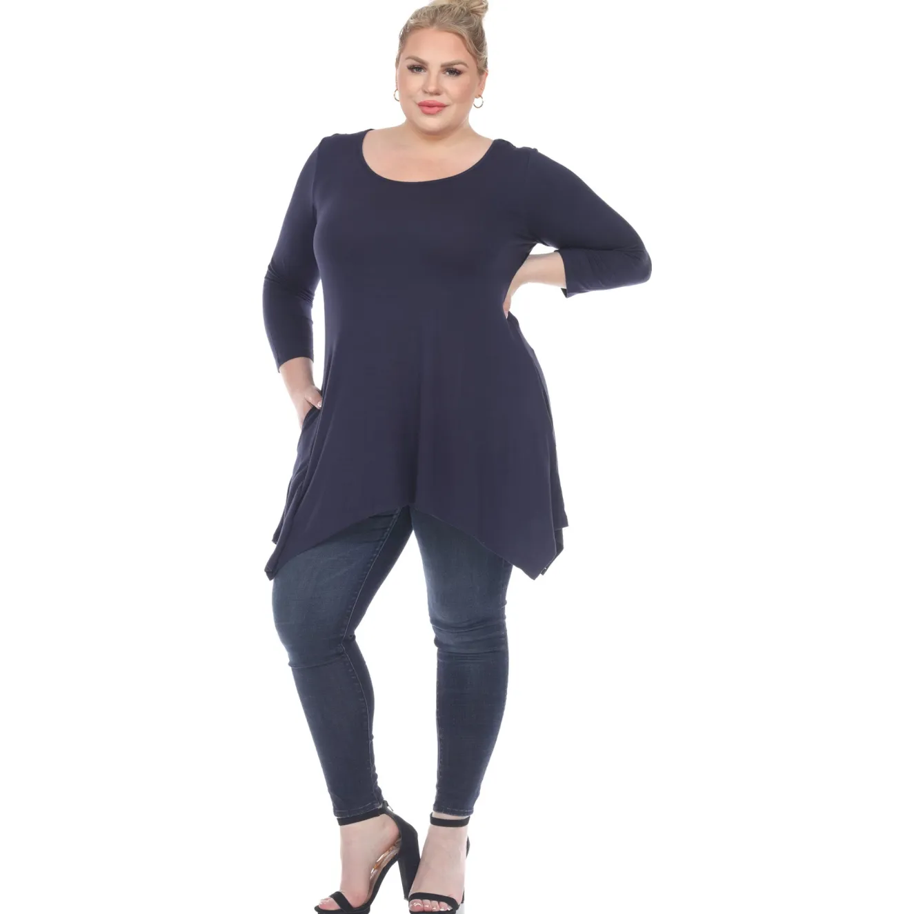Makayla Tunic Top - Plus