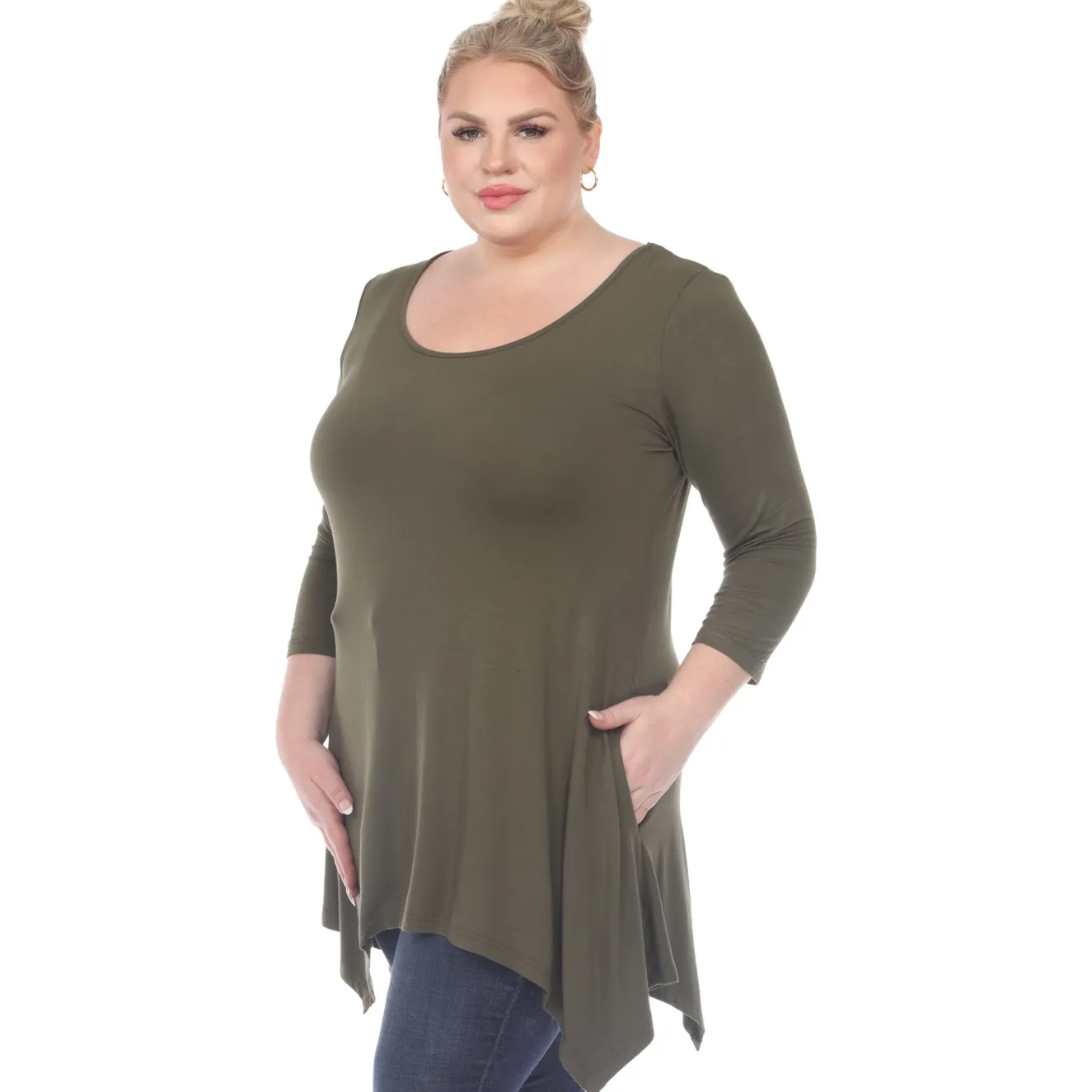 Makayla Tunic Top - Plus