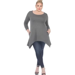 Makayla Tunic Top - Plus