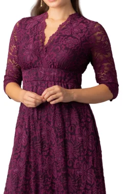 Maria Lace Evening Gown
