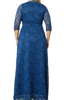 Maria Lace Evening Gown - Plus