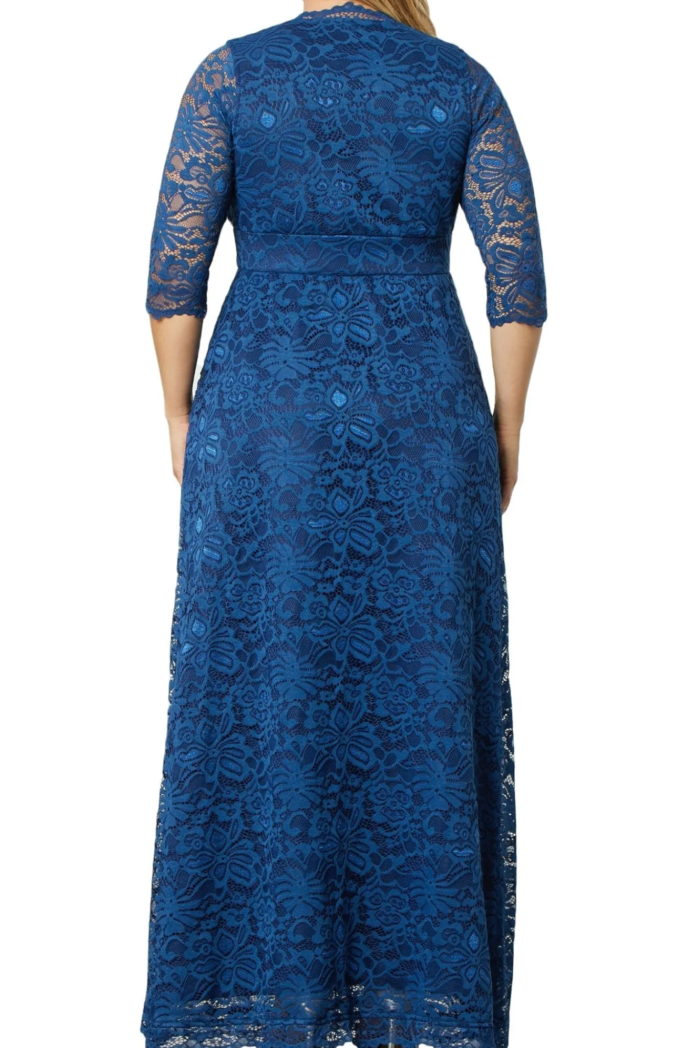 Maria Lace Evening Gown - Plus