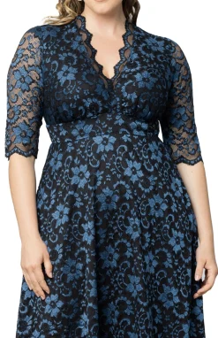 Mon Cherie Lace Dress - Plus