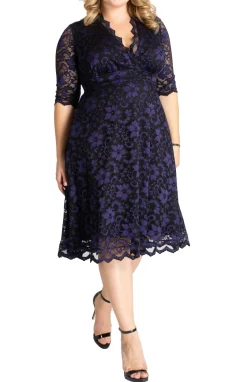 Mon Cherie Lace Dress - Plus
