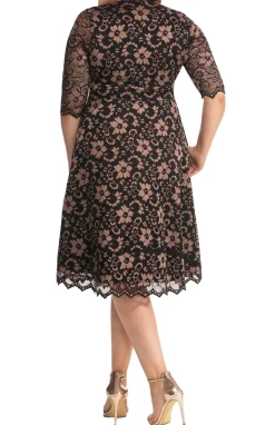 Mon Cherie Lace Dress - Plus