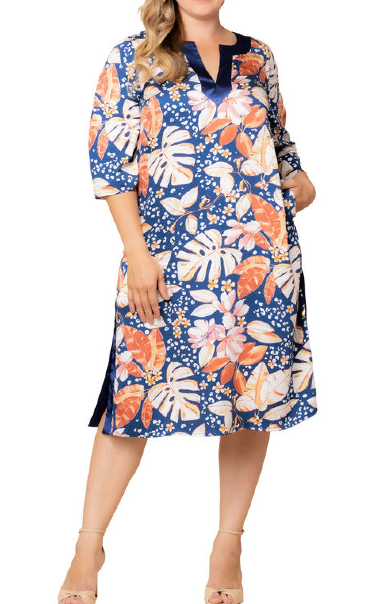 Nora Kaftan Dress - Plus