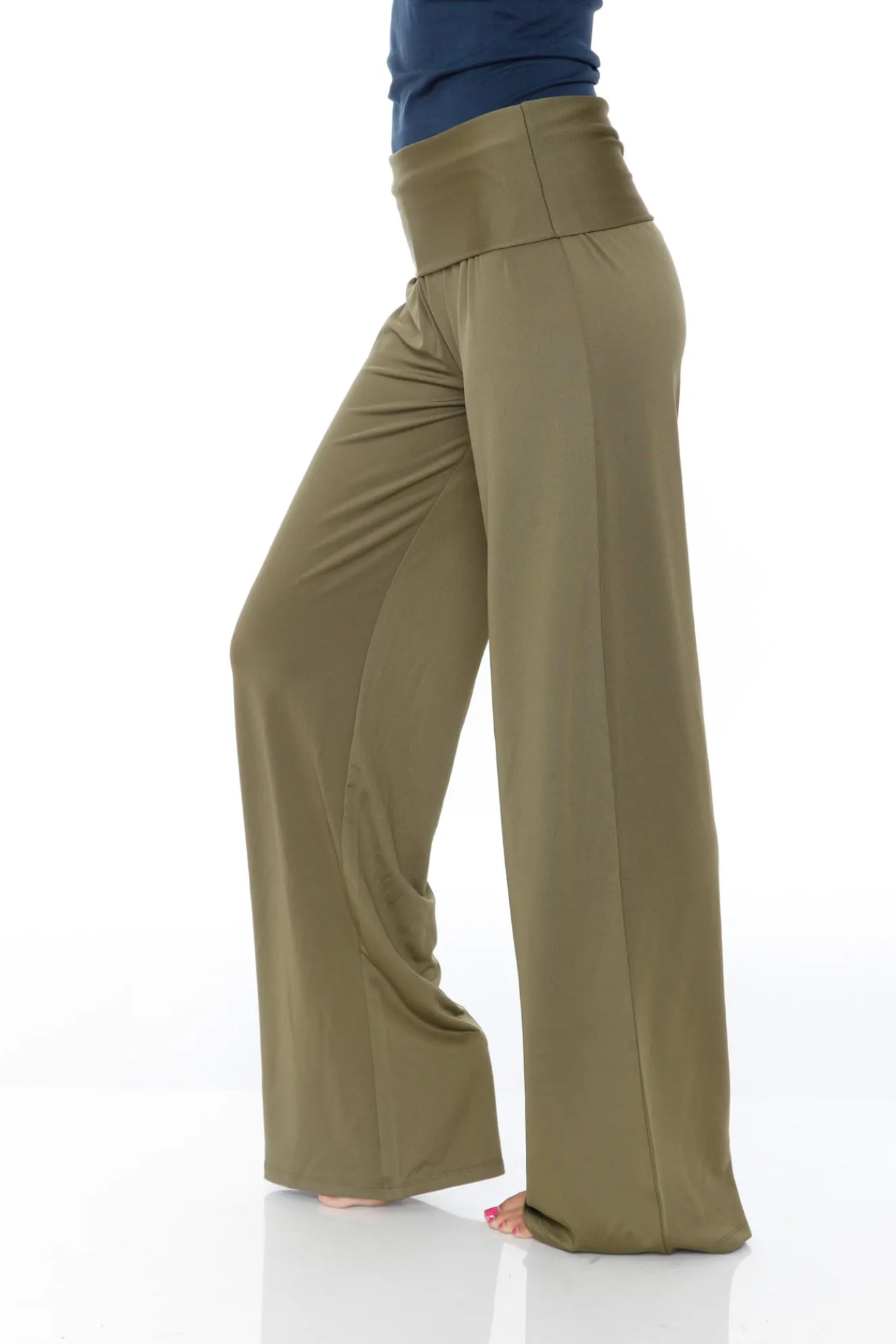 Palazzo Solid Print Pants