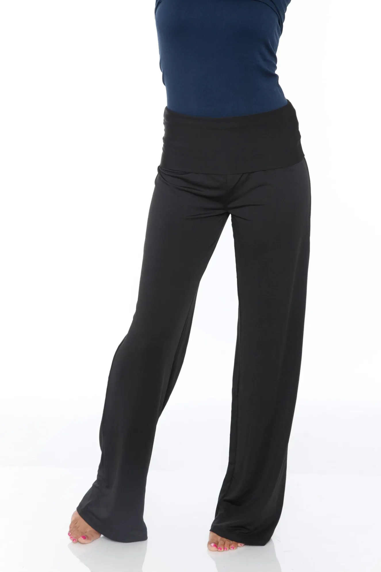 Palazzo Solid Print Pants