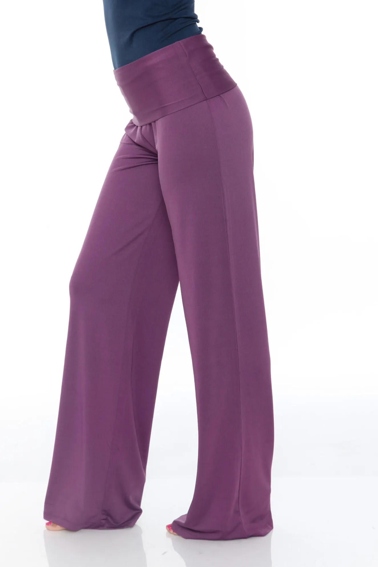 Palazzo Solid Print Pants