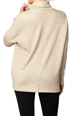 Paris Turtleneck Tunic Sweater
