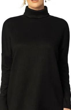 Paris Turtleneck Tunic Sweater