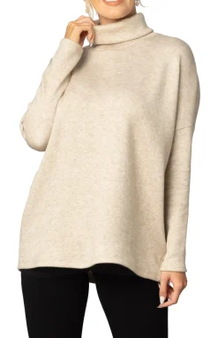 Paris Turtleneck Tunic Sweater