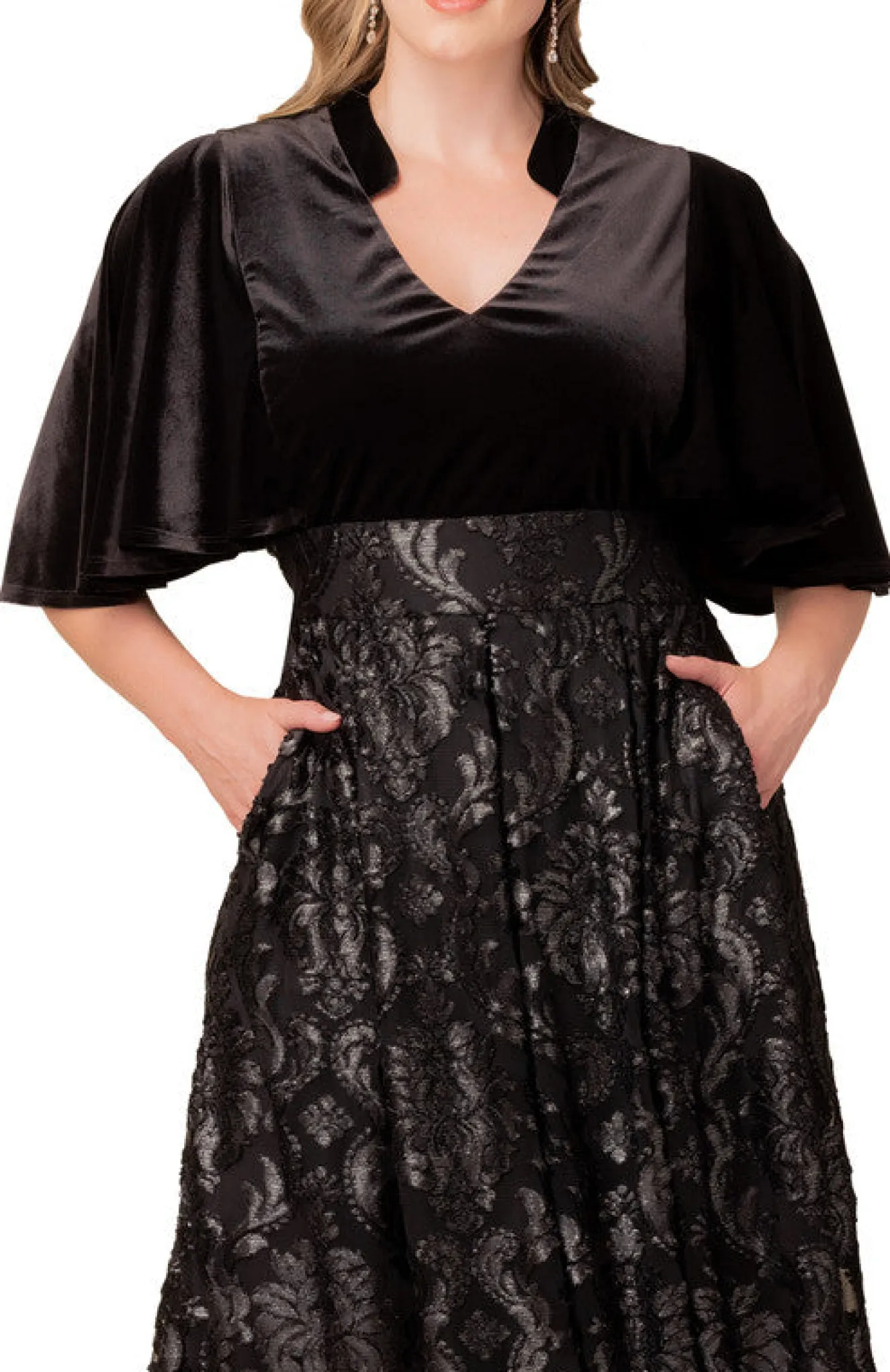 Radiant Opulence Evening Gown - Plus