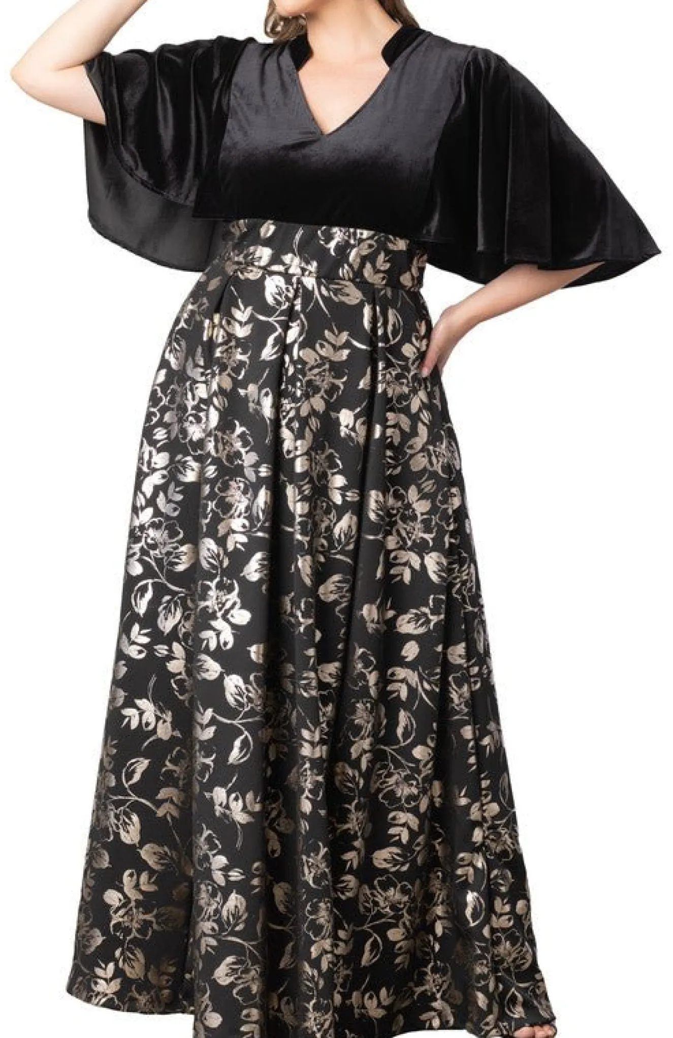 Radiant Opulence Evening Gown - Plus